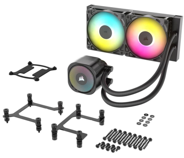 Corsair NAUTILUS 240 RS ARGB 2x120mm - 1286823 - zdjęcie 6